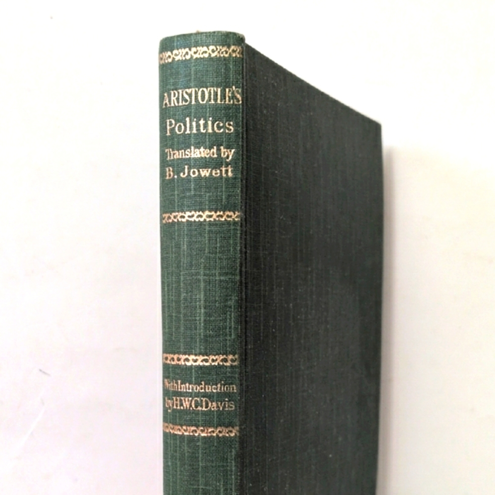 Aristotle's Politics - Benjamin Jowett translation, 1953